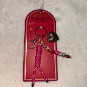 💕VIRAL New Piper-k Pink Heart Charm Bag Charm